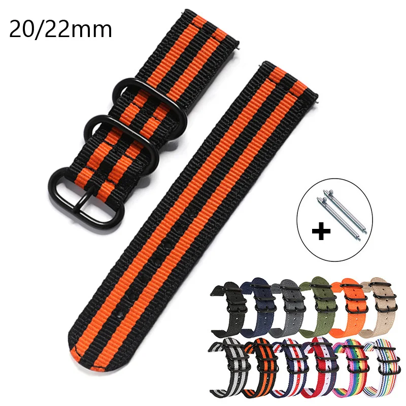 Smartwatch Army Watches For Men - Pulseira de relógio universal de nylon