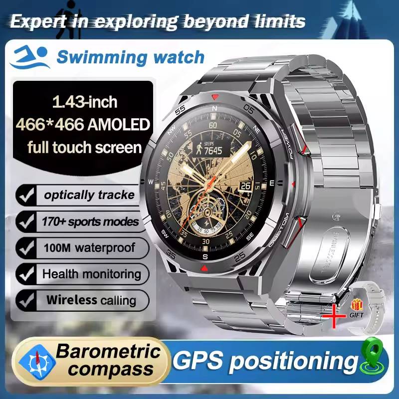 Smartwatch Watches Best Gift For Men - Leadoys X2B Relógio inteligente robusto masculino