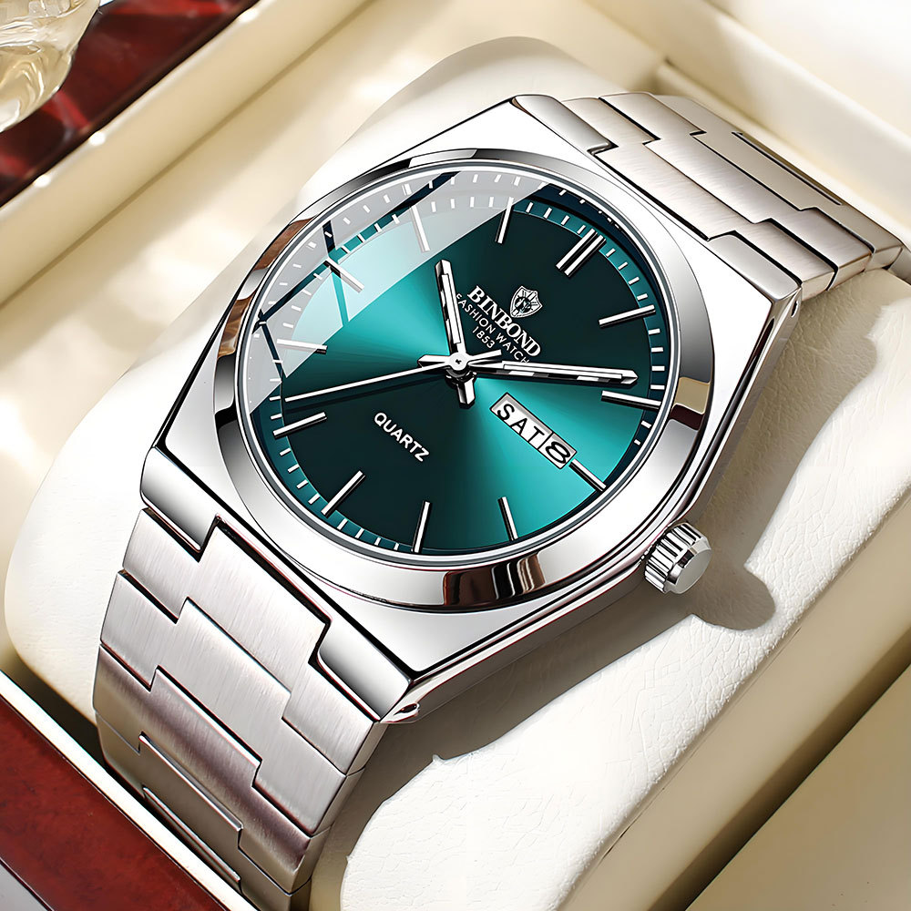 Rolex Watch Datejust - Relógio Masculino BINBOND Original, Luxo Leve,
