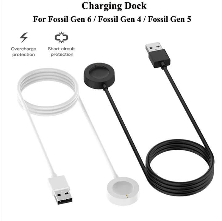 Fossil Watches Smartwatch Gen 5 - Dock de Carregamento Magnético Rápido USB