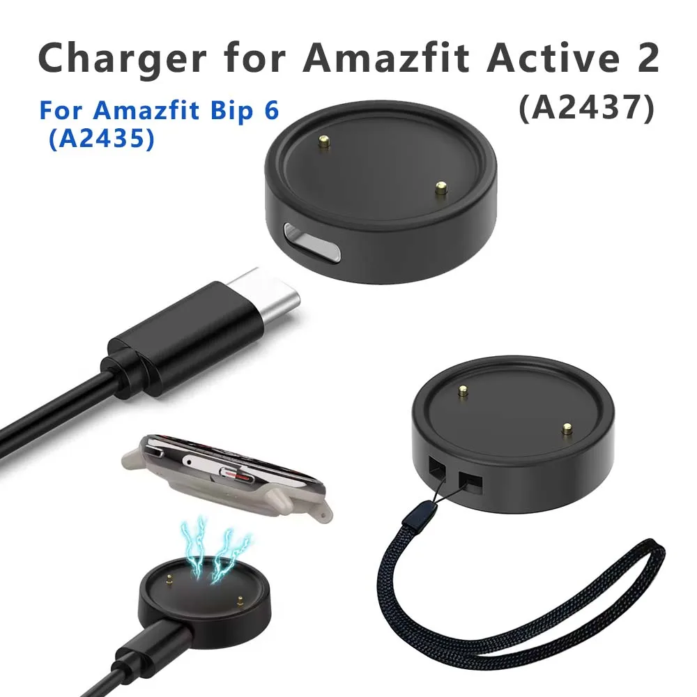 Smartwatch English - Carregador para amazfit active 2/bip 6
