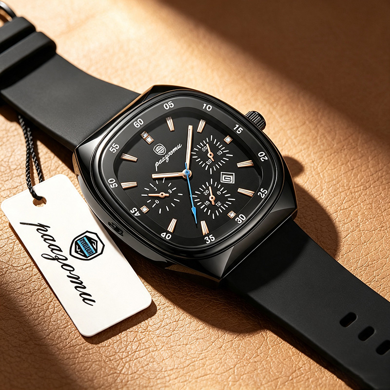 Smartwatch Watches Best Gift For Men - PAAZOMU Relógio de luxo para homens,