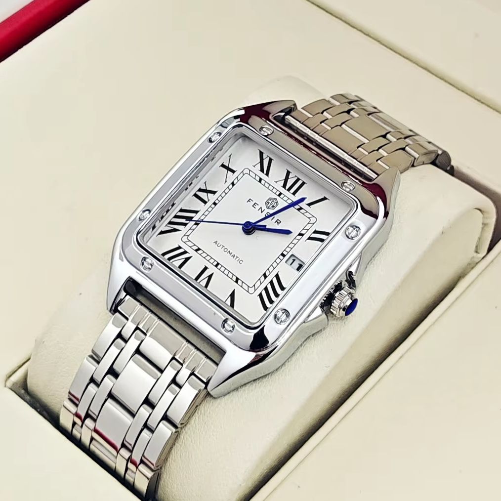 Smartwatch Watches Best Gift For Men - Relógio Quadrado de Luxo para Homens,