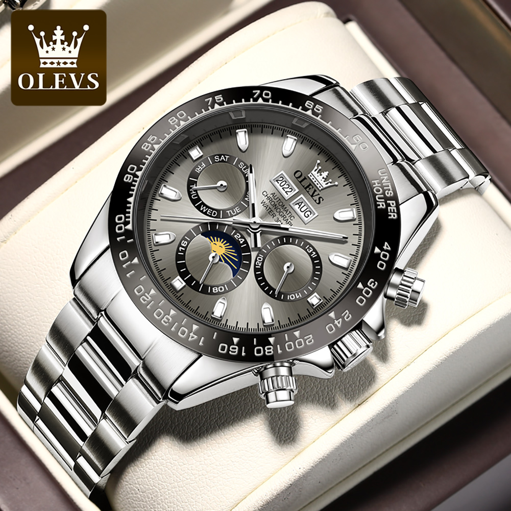 Rolex Watch Datejust - Olevs 6654 relógio masculino de luxo