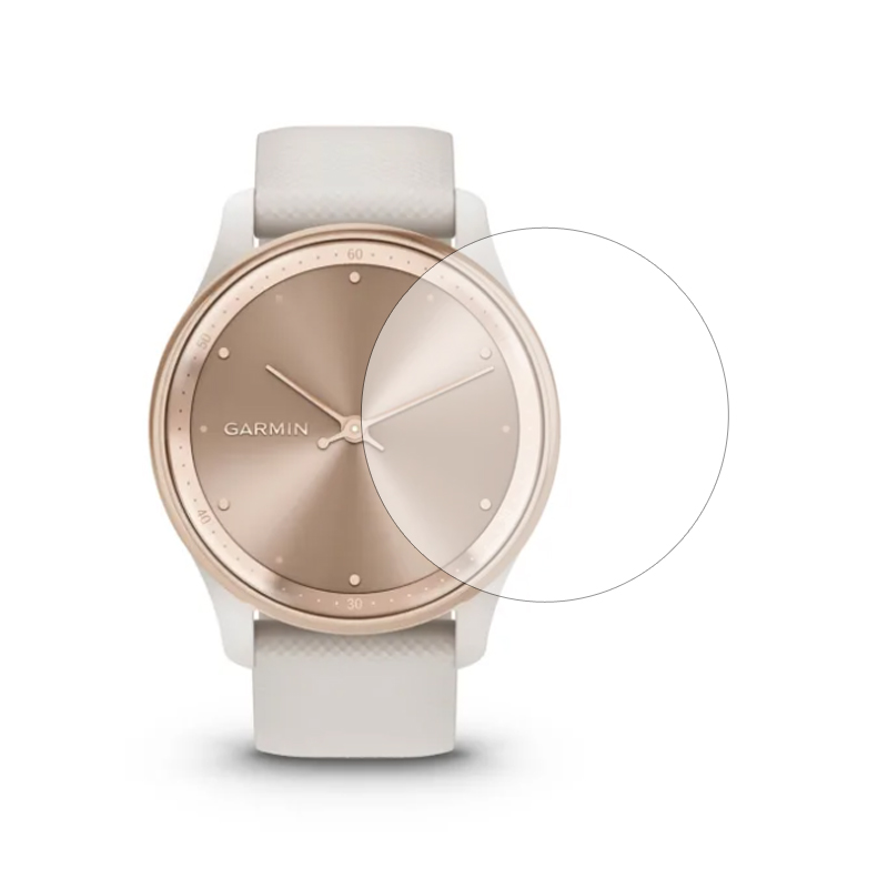 Smartwatch English - Película protetora transparente de vidro temperado