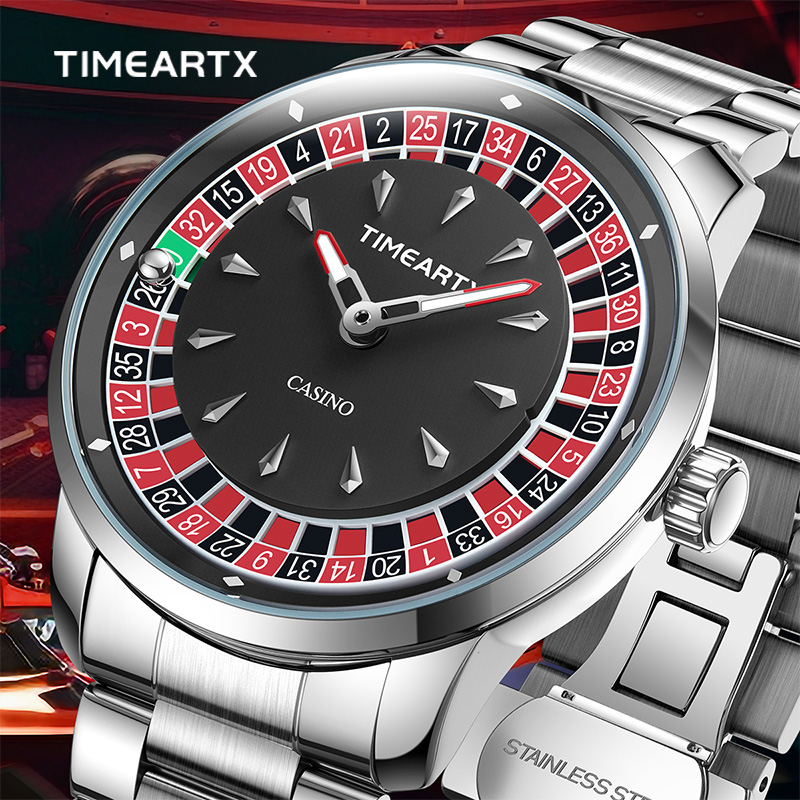 Smartwatch New Watches For Men - Timeartx novo luxo relógios de quartzo
