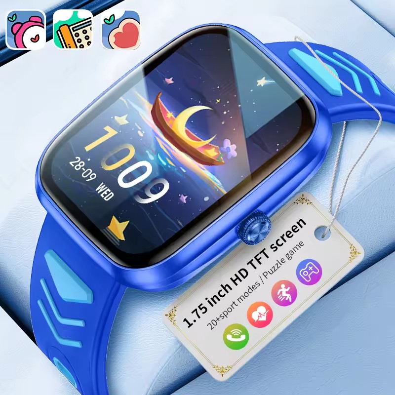 Smartwatch Watches For Kid Boy With Alarm - Crianças meninos meninas presente relógio inteligente