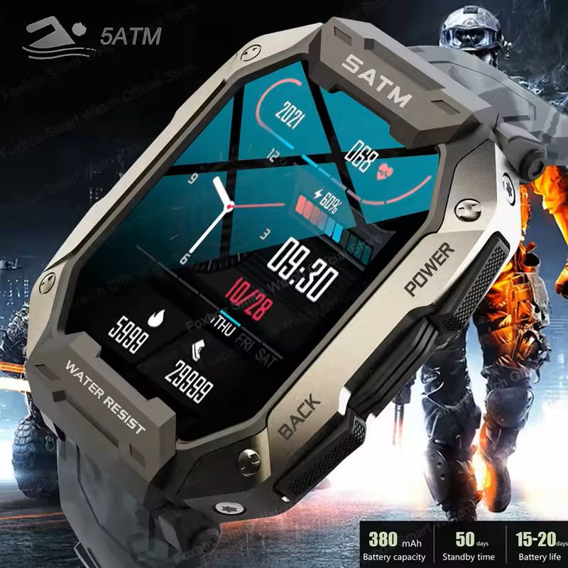 Smartwatch Timex Watches For Men - Relógio Inteligente LIGE Novo para Homens