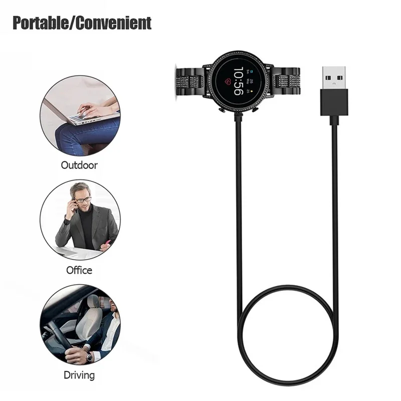 Fossil Watches Smartwatch Gen 5 - Doca de carregador rápido magnético usb