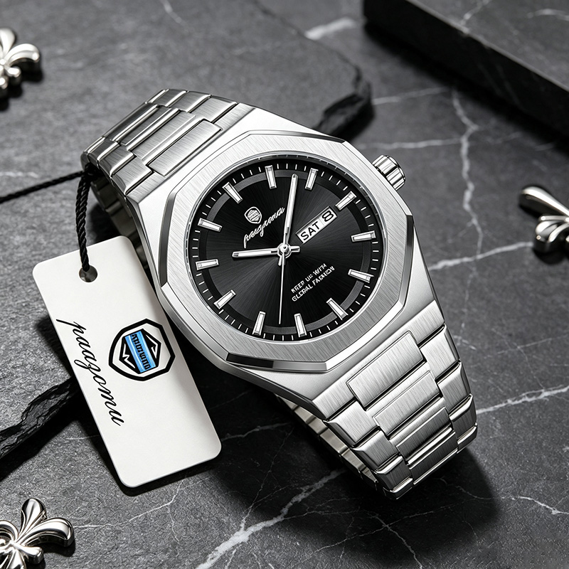 Smartwatch Watches Best Gift For Men - PAAZOMU Relógio masculino casual de luxo,