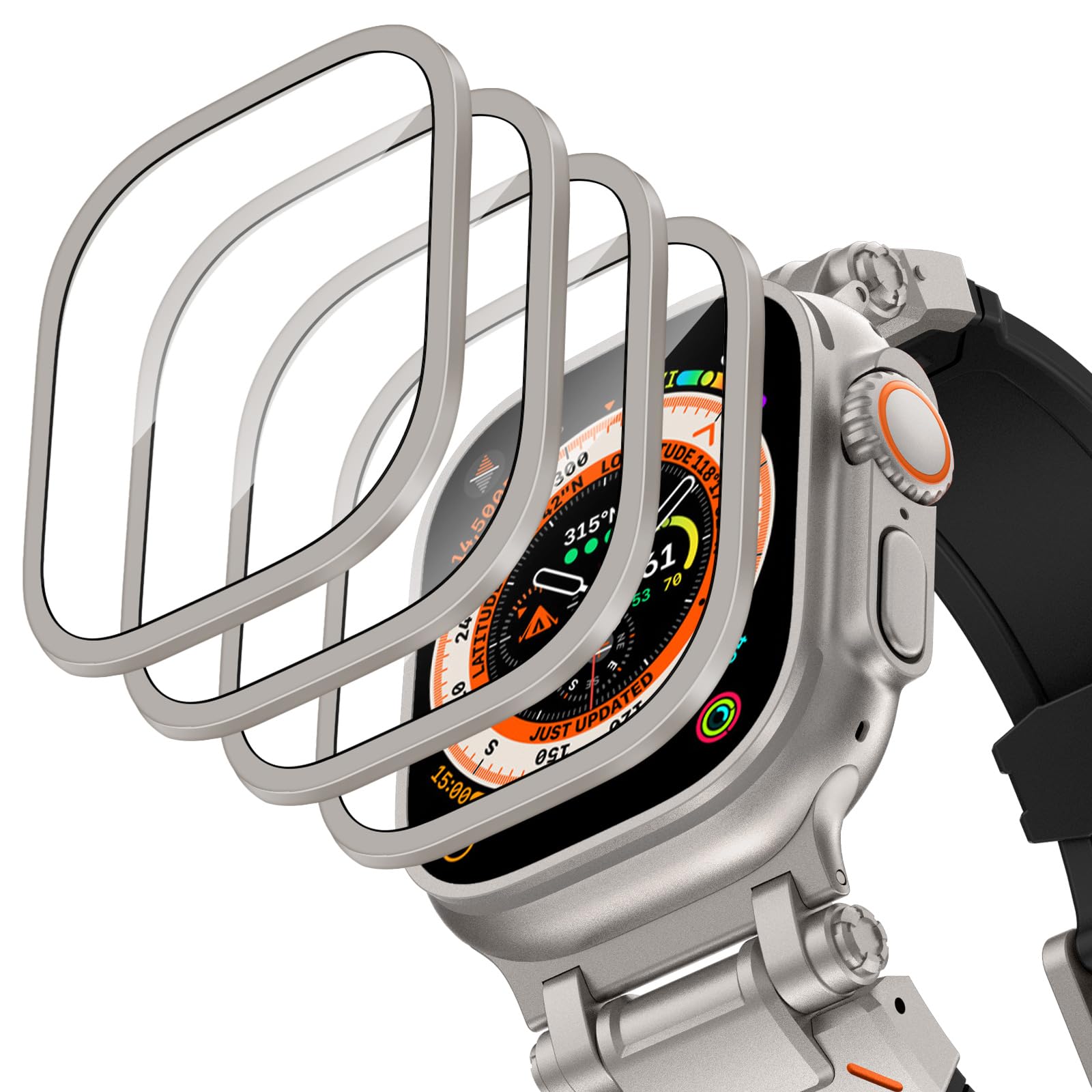Smartwatch Watches Gift For Women - Capa de liga de alumínio +