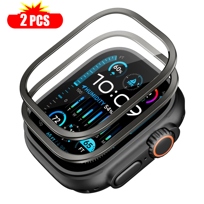 Smartwatch Watches Gift For Women - 2 pçs vidro temperado para apple