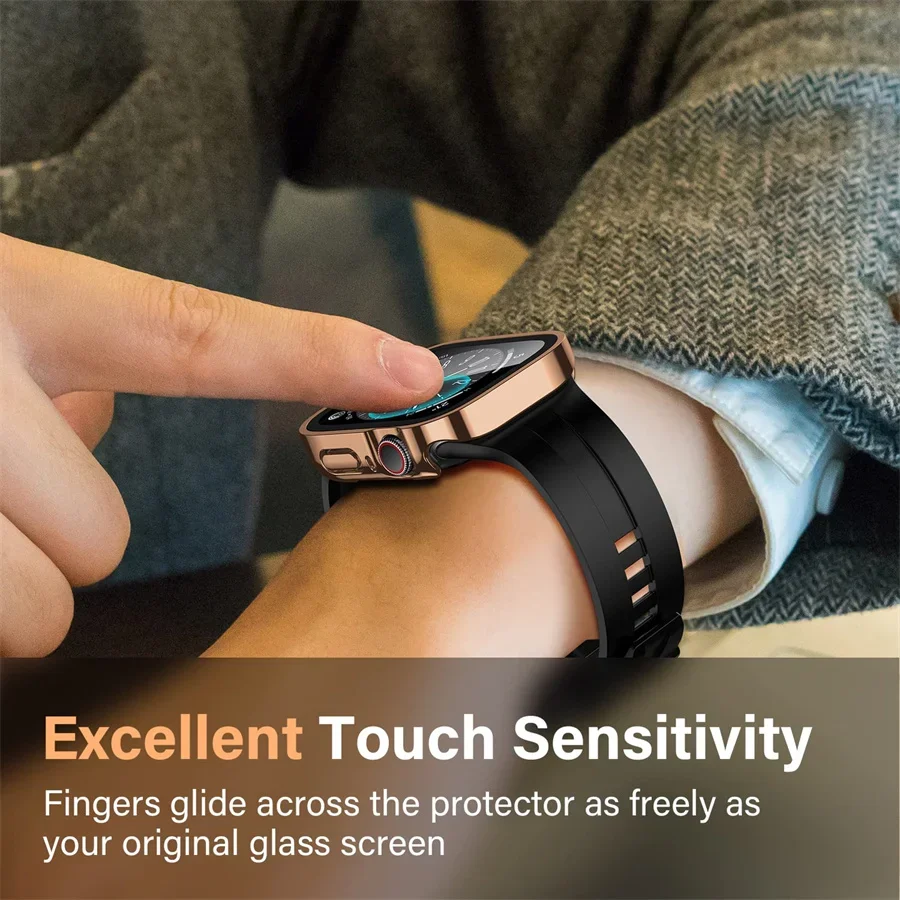Vidro + capa para apple watch  - Watches Not Smartwatch avaliação e preço