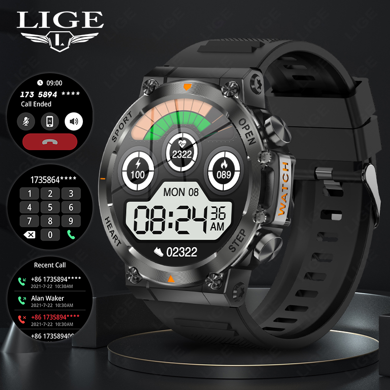 Relógios Inteligentes LIGE 202 - Smartwatch Watches For Sale avaliação e preço