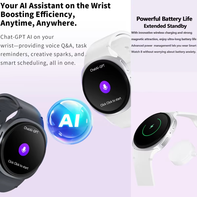 Novo Smartwatch Clássico 8 Max - Smartwatch Watches Gift For Women avaliação e preço