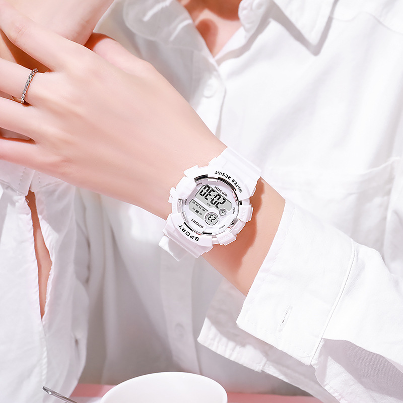 Moda crianças relógios luminos - Smartwatch Watches For Kid Boy With Alarm avaliação e preço
