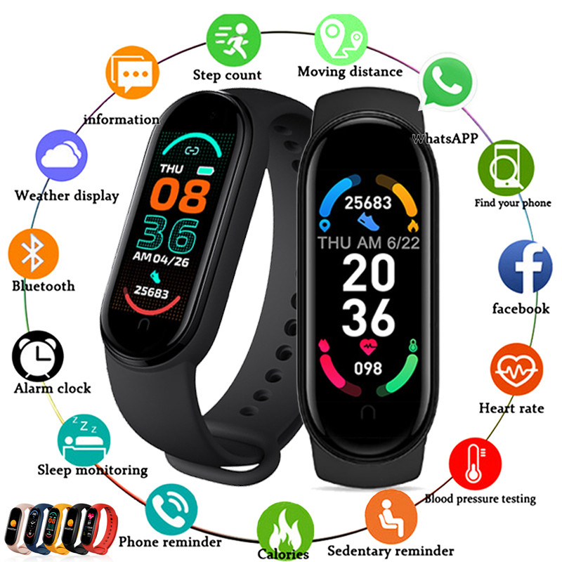 Relógio Inteligente M6 para Ho - Smartwatch Iphone Watch For Men avaliação e preço