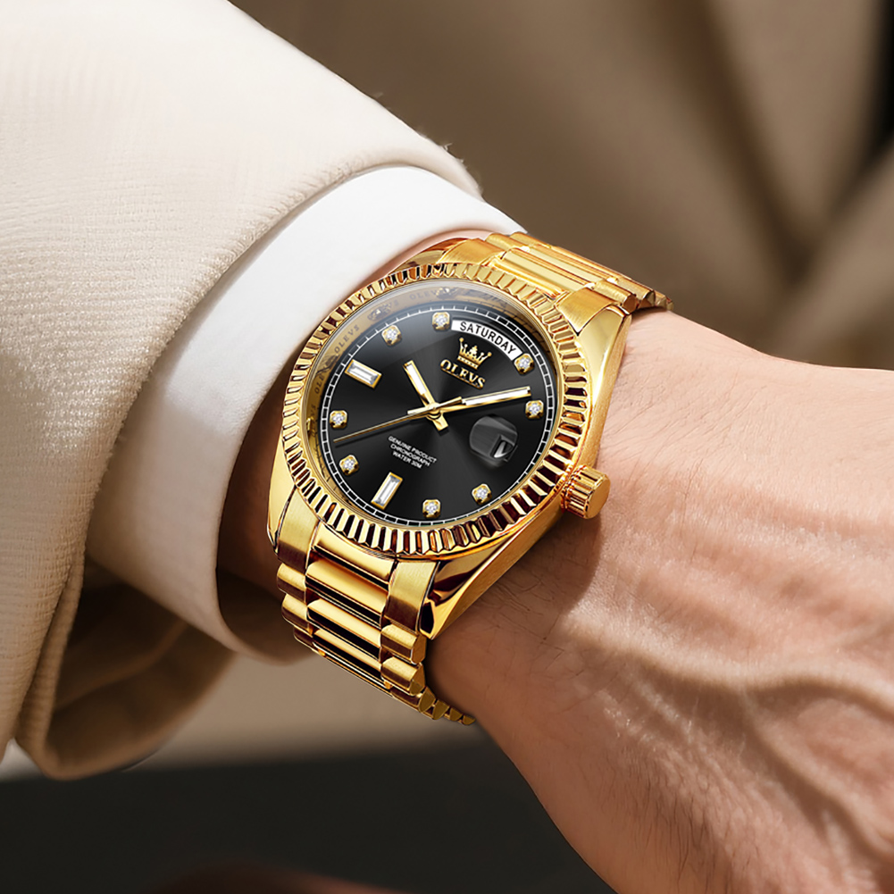 Olevs masculino relógio mecâni - Rolex Watch Datejust avaliação e preço