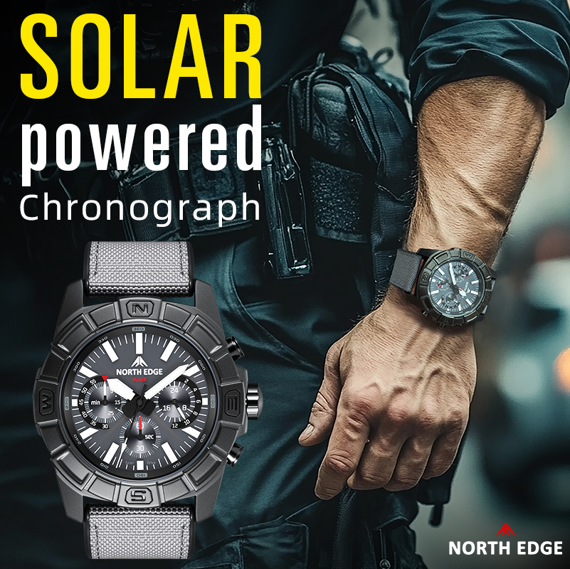North edge 2025 azul relógio d - Smartwatch Army Watches For Men avaliação e preço