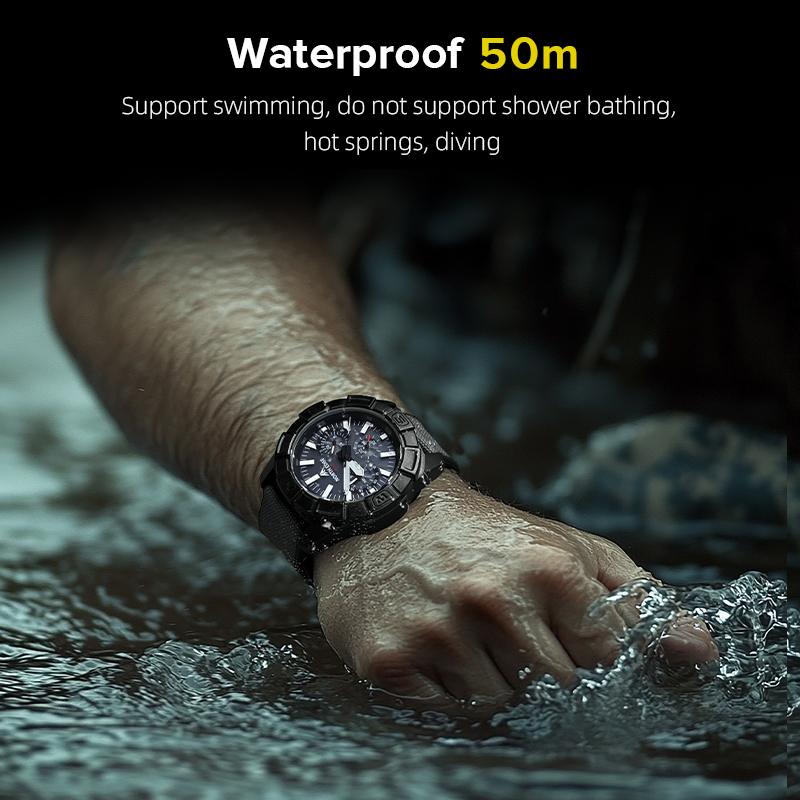 North edge 2025 azul relógio d - Smartwatch Army Watches For Men avaliação e preço