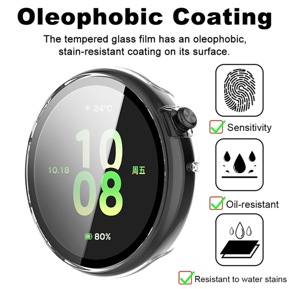 Capa de PC + Vidro Temperado p - Smartwatch English avaliação e preço