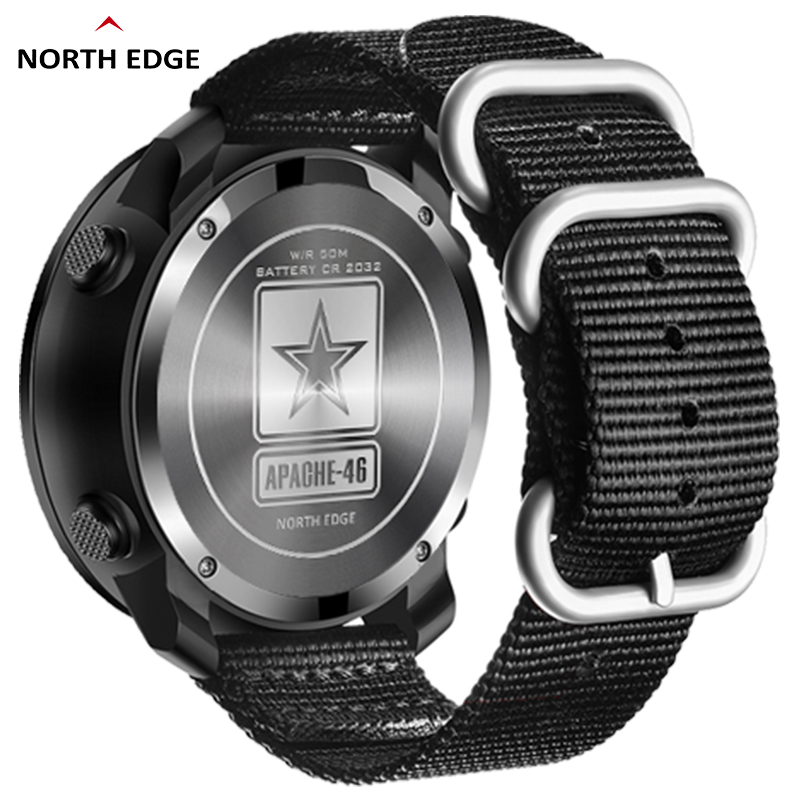 APACHE-Relógio digital à prova - Smartwatch Army Watches For Men avaliação e preço