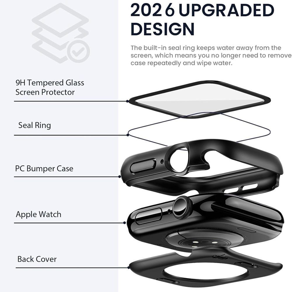 Capa Protetora 360 para Apple  - Smartwatch Watches For Women Smart avaliação e preço