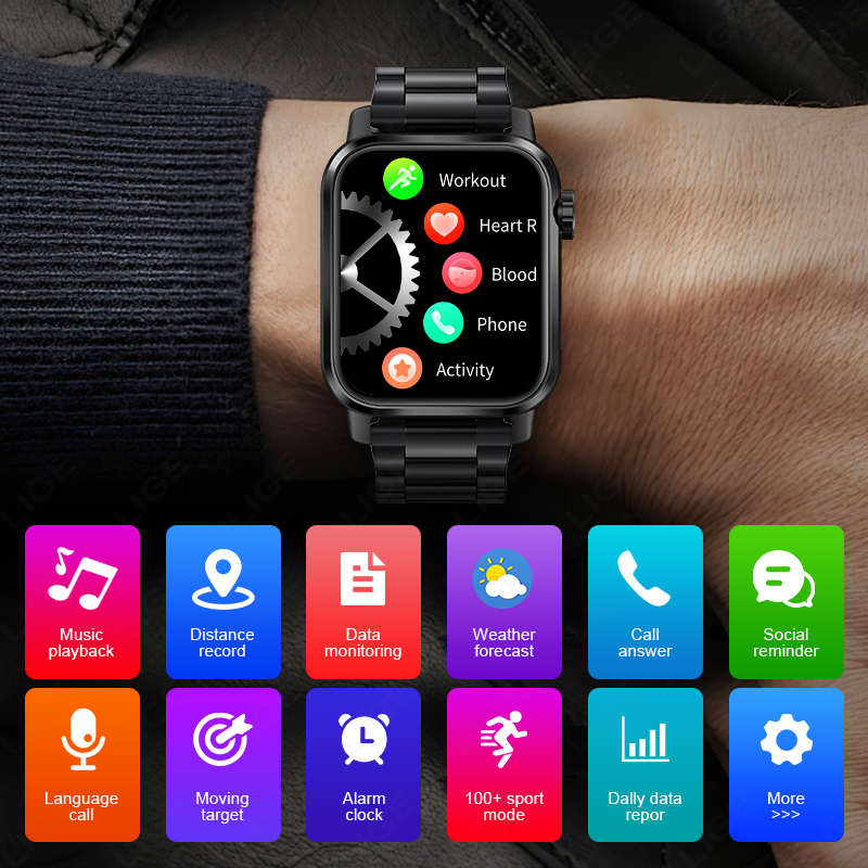 Relógio Inteligente LIGE, Moni - Smartwatch Watches For Sale avaliação e preço