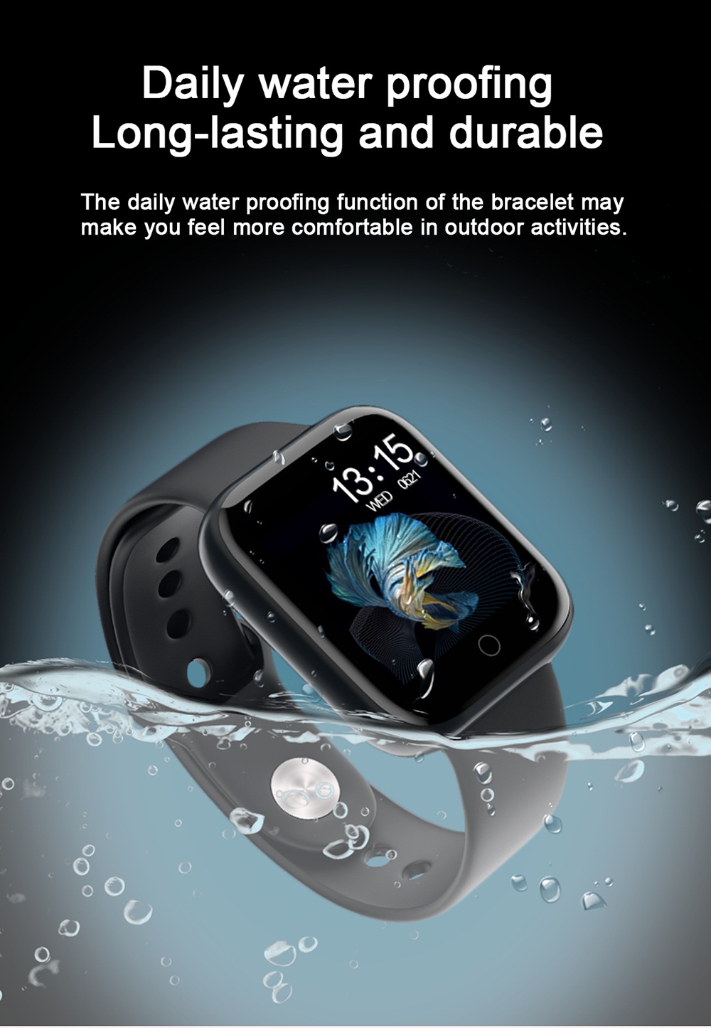 Ip68 à prova dip68 água relógi - Smartwatch Iphone Watch For Men avaliação e preço