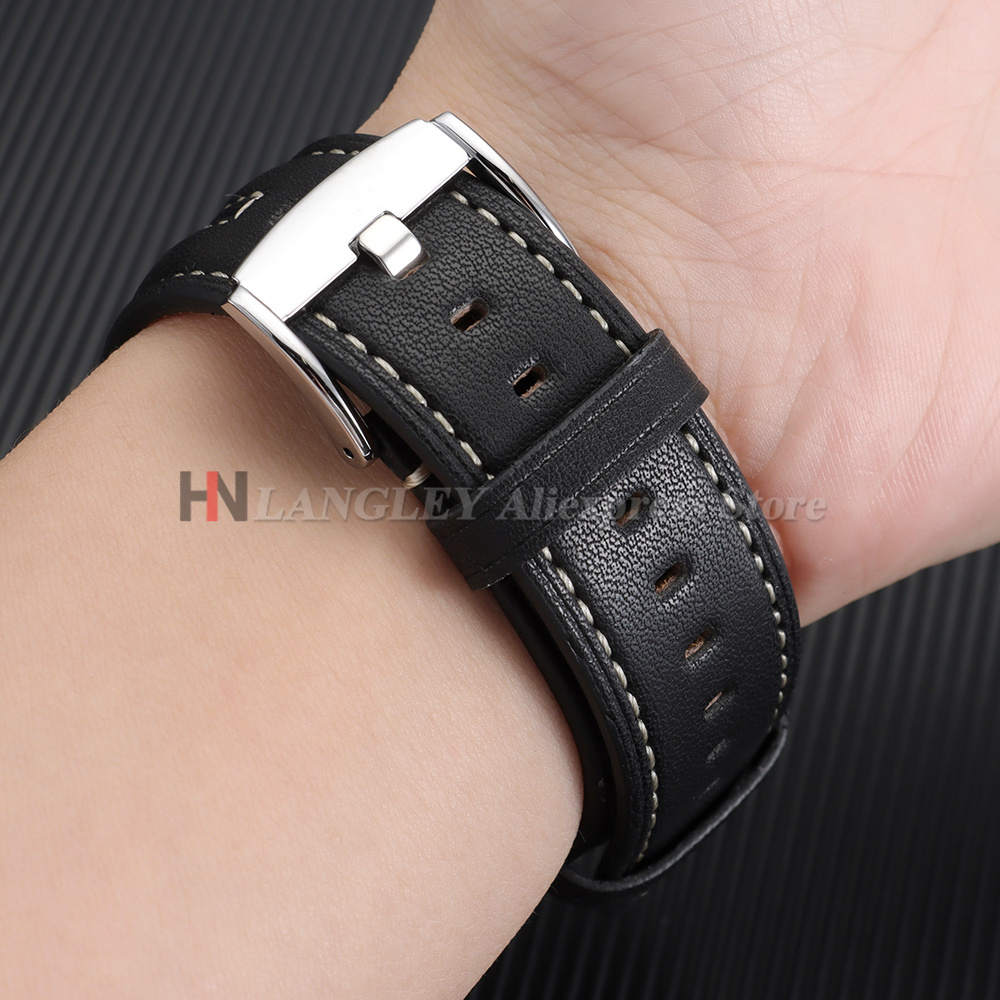 Pulseira de Relógio de Couro V - Seiko Watches Smartwatch avaliação e preço