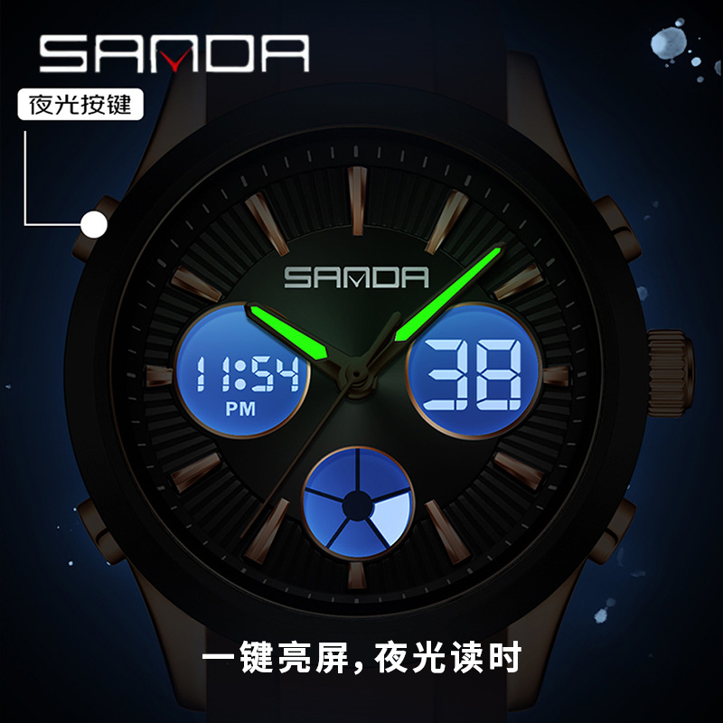 Relógio eletrônico SANDA lumin - Smartwatch Watches For Women Smart avaliação e preço