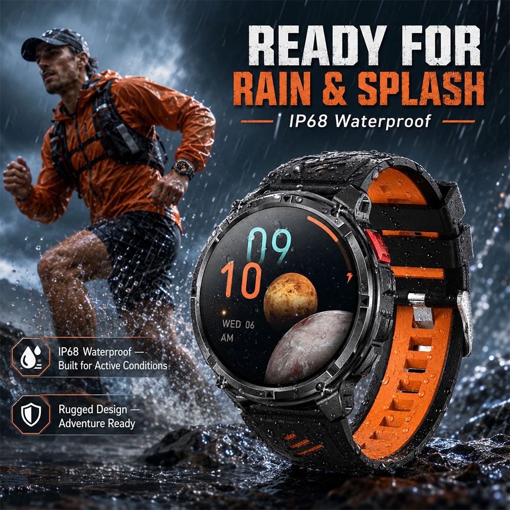 Relógio Inteligente YAOCX AMOL - Smartwatch Rugged Watches For Men avaliação e preço