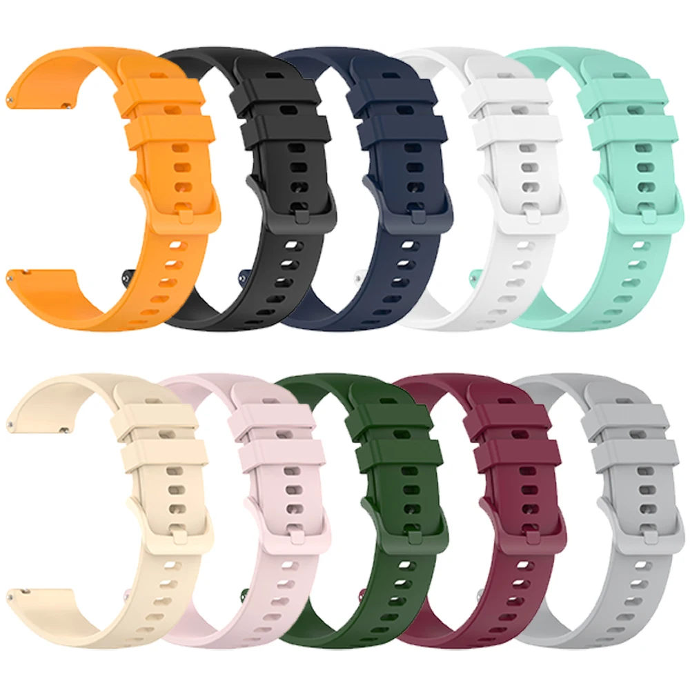 Correia de borracha macia para - Fossil Watches Smartwatch Gen 5 avaliação e preço