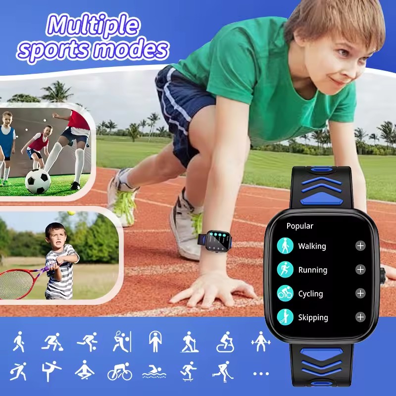 Crianças meninos meninas prese - Smartwatch Watches For Kid Boy With Alarm avaliação e preço
