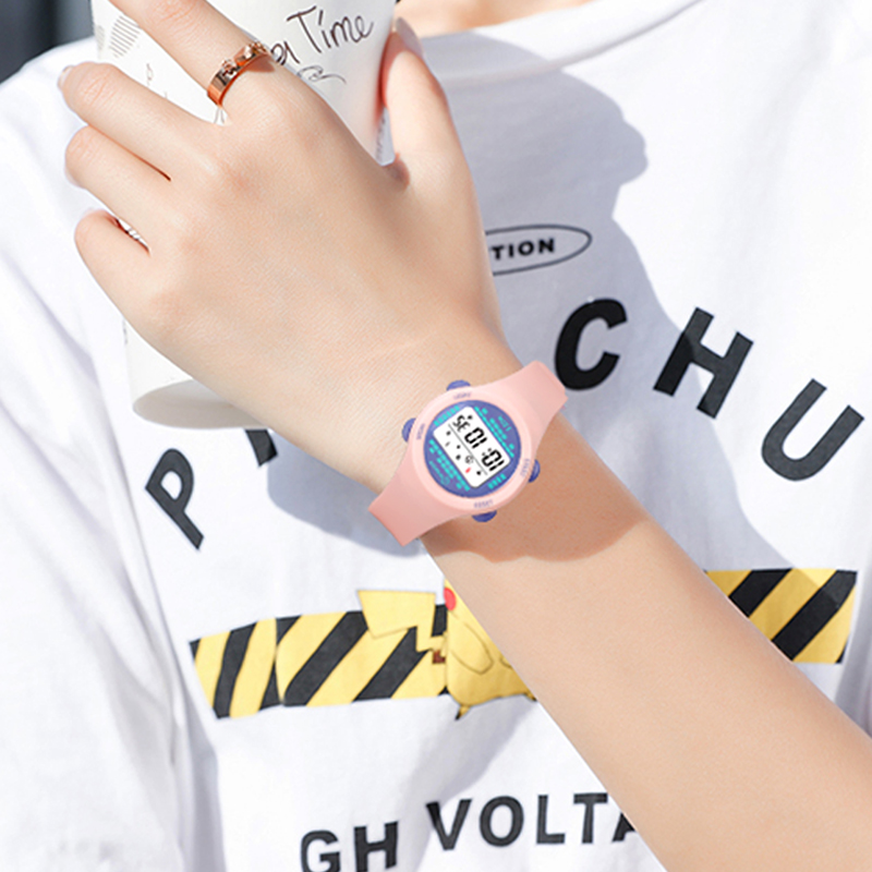 Relógio eletrônico infantil, r - Smartwatch Watches For Kid Boy With Alarm avaliação e preço