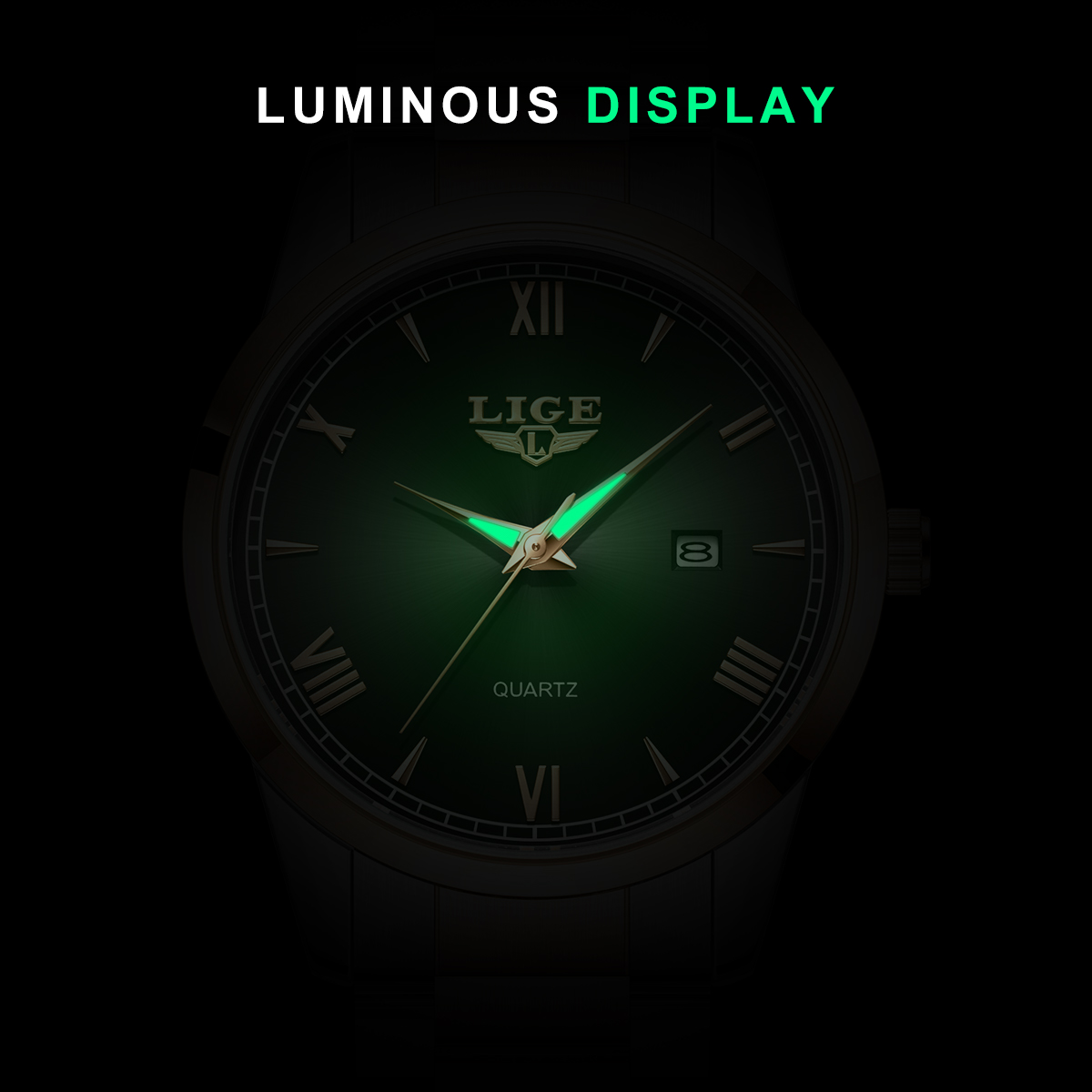 Novos Relógios de Luxo LIGE pa - Smartwatch New Watches For Men avaliação e preço