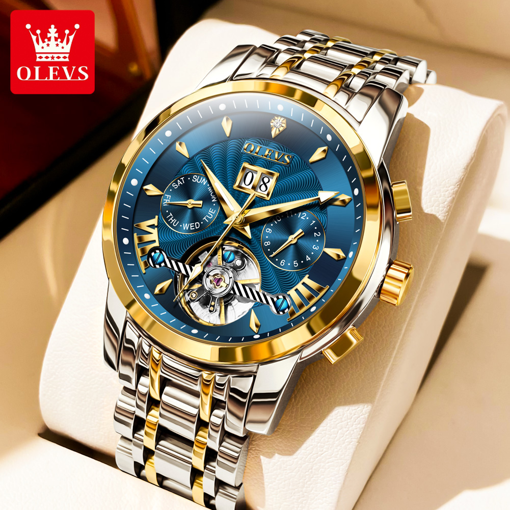 Olevs 9965 relógio masculino c - Rolex Watch Datejust avaliação e preço
