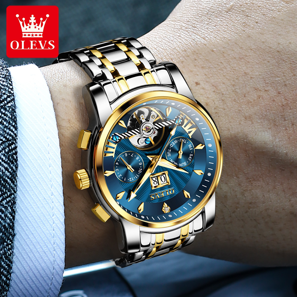 Olevs 9965 relógio masculino c - Rolex Watch Datejust avaliação e preço