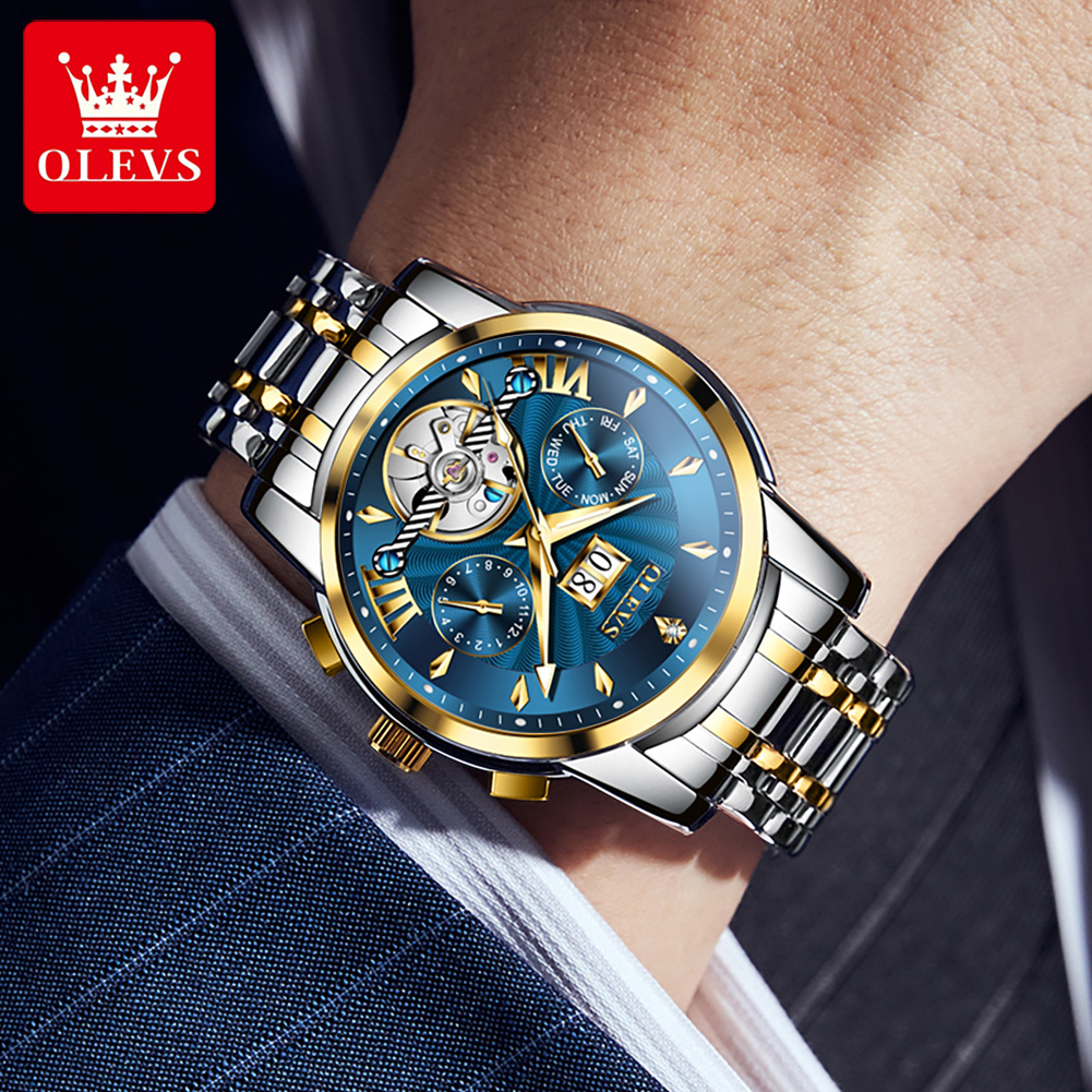 Olevs 9965 relógio masculino c - Rolex Watch Datejust avaliação e preço