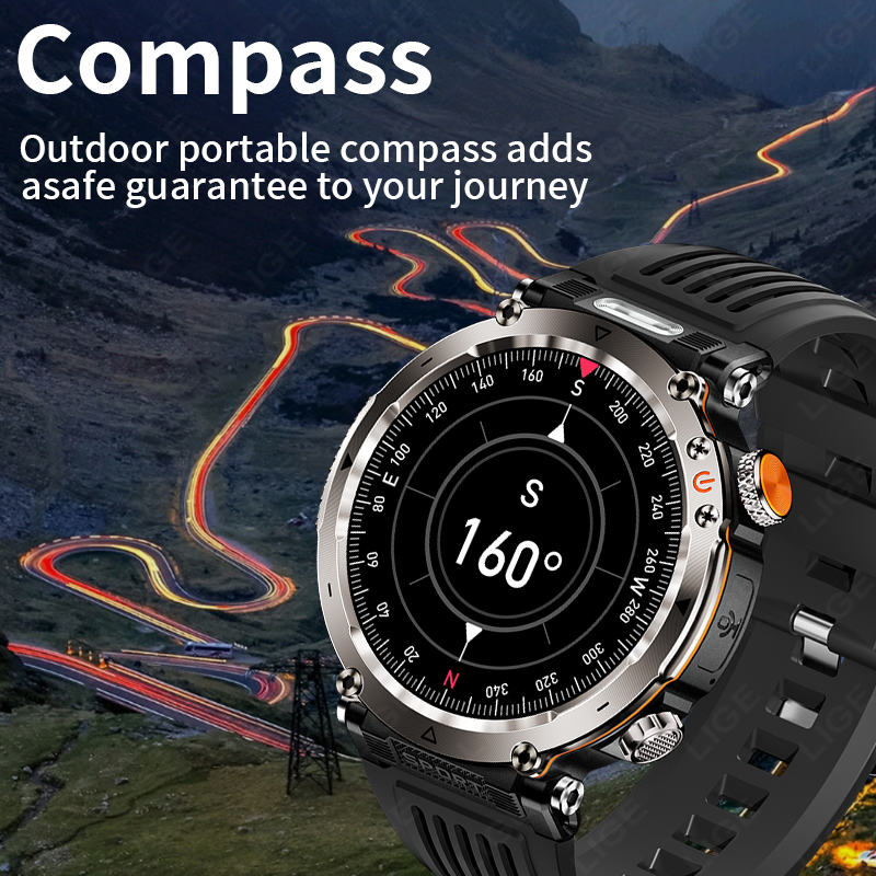 Novo Relógio Inteligente Milit - Smartwatch New Watches For Men avaliação e preço