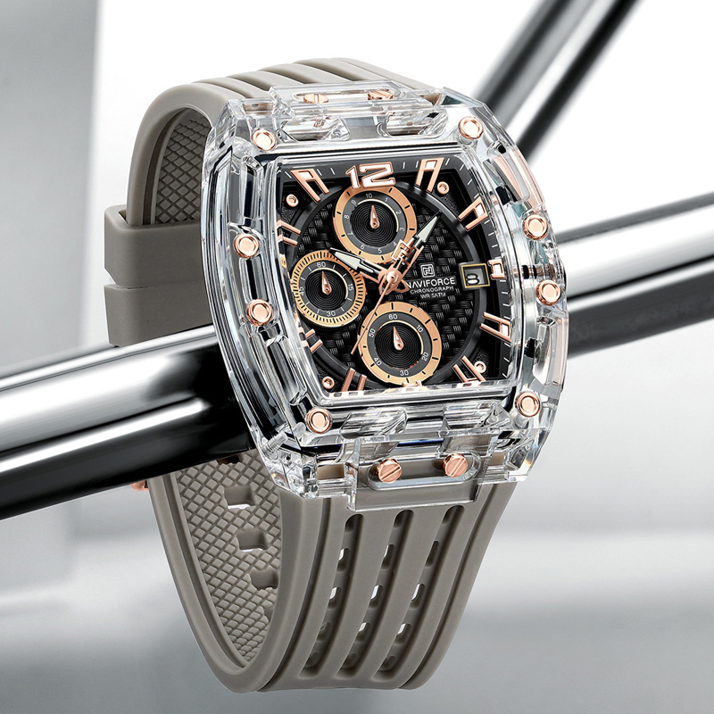 Novo naviforce relógios multif - Rolex Watch Datejust avaliação e preço