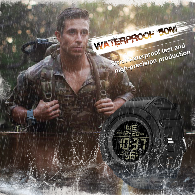 Relógio de pulso digital à pro - Smartwatch Army Watches For Men avaliação e preço