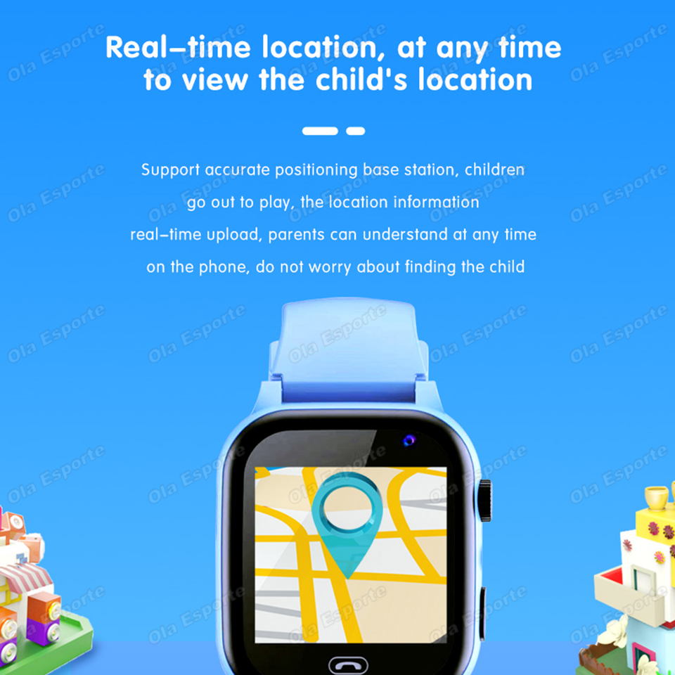 Relógio Inteligente 5G para Cr - Smartwatch Watches For Kid Boy With Alarm avaliação e preço