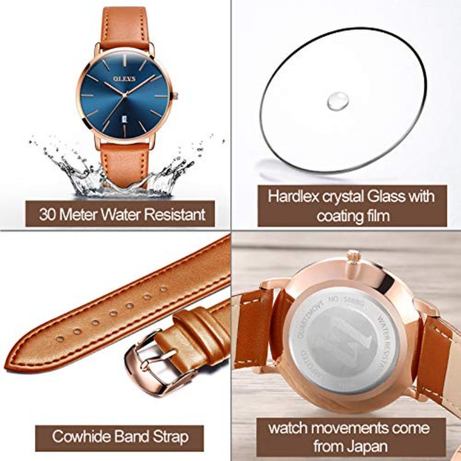 Relógios de Couro Masculinos O - Smartwatch Digital Watches For Men avaliação e preço