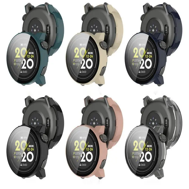 Vidro temperado + capa para co - Smartwatch English avaliação e preço